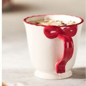 NWT Benedita Bow Stoneware Mug